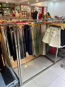 Gantungan baju stainless steel