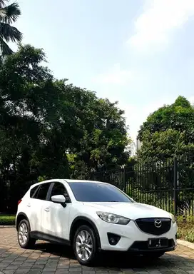 Mazda CX5 GT 2014 a/t B genap pjk agustus 2026 putih k. 160rb