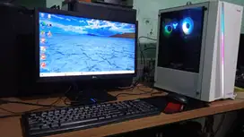 1 Set Komputer core i5 haswell + GT 1003 + lg 20 Hdmi