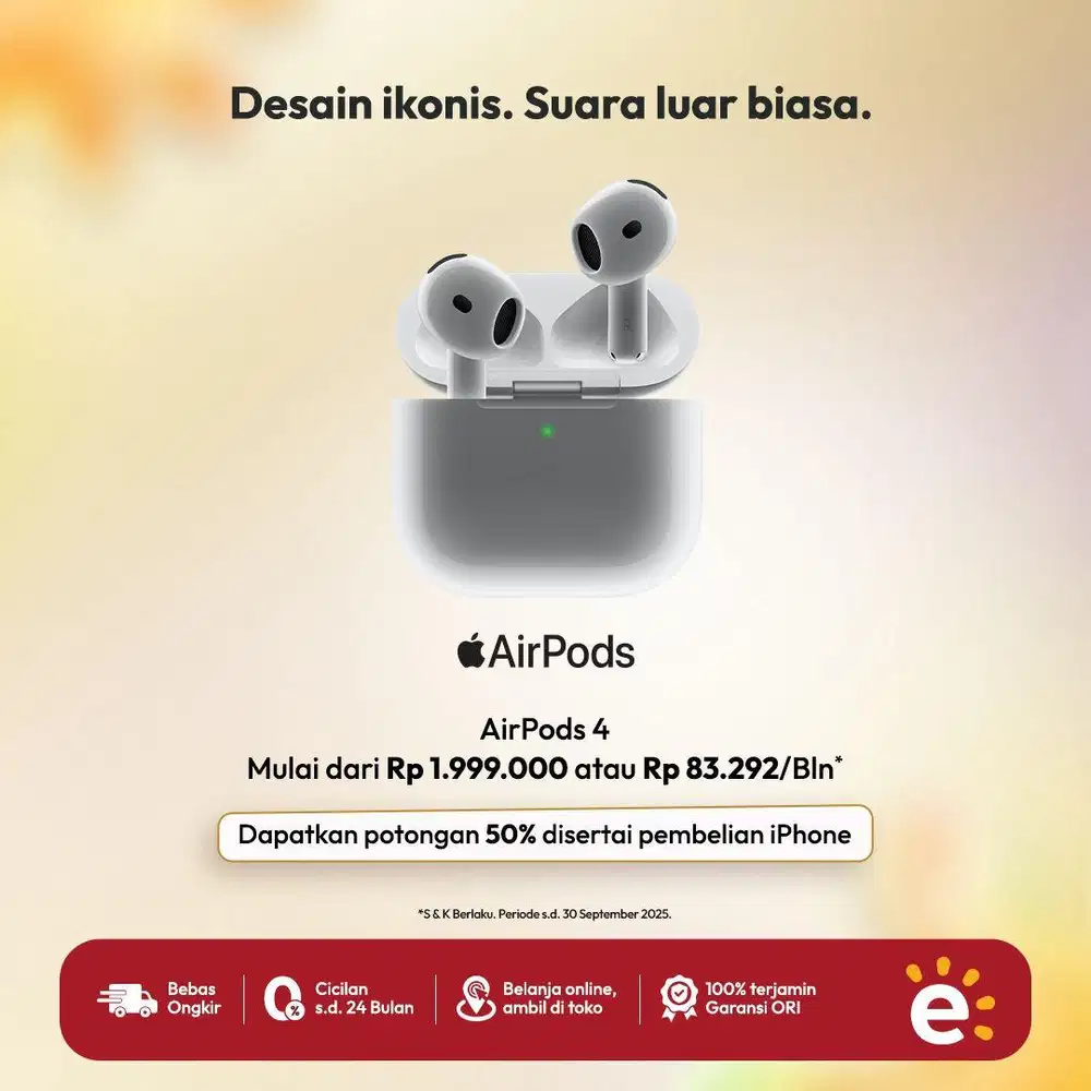 Promo AirPods Gen 4