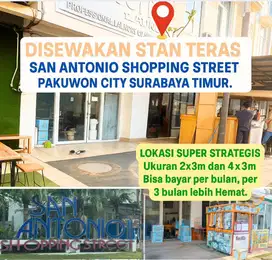 DISEWAKAN STAND MAKANAN / minuman Surabaya Timur Pakuwon City