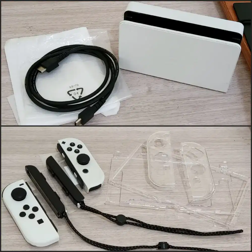 Nintendo Switch OLED Joy-Con, Dock, HDMI, Straps