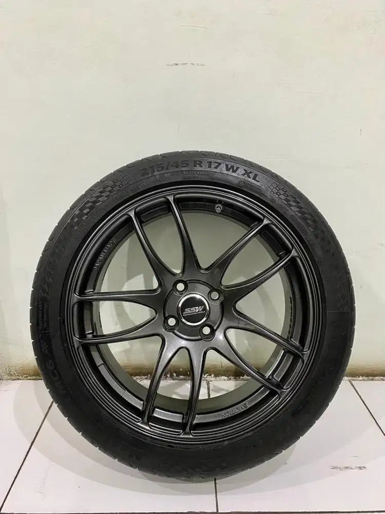 Velg SSW R17 + ban Continental 215/45R17