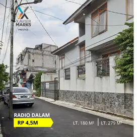 TURUN HARGA DIJUAL RUMAH SIAP HUNI POSISI HOEK RADIO DALAM  JL. H. SAJIM BELAKANG GRANDLUCKY KEBAYORAN BARU JAKARTA SELATAN