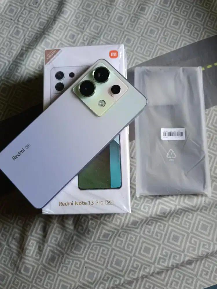 Jual Redmi Note 13 pro 5G ram8/256 mulus segel lengkap
Msh garansi
