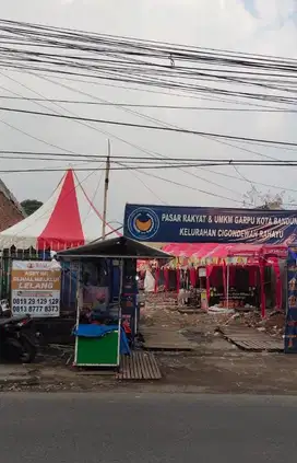 DILELANG Murah kavling luas 2623 m2 strategis SHM di Cigondewah Rahayu, Bandung
