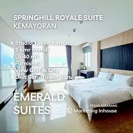 APARTEMEN SPRINGHIL KEMAYORAN UNIT BARU TOWER BARU BS KPR DP 0% VIEW GOLF DEKAT GANDHI SCHOOL & GOLF