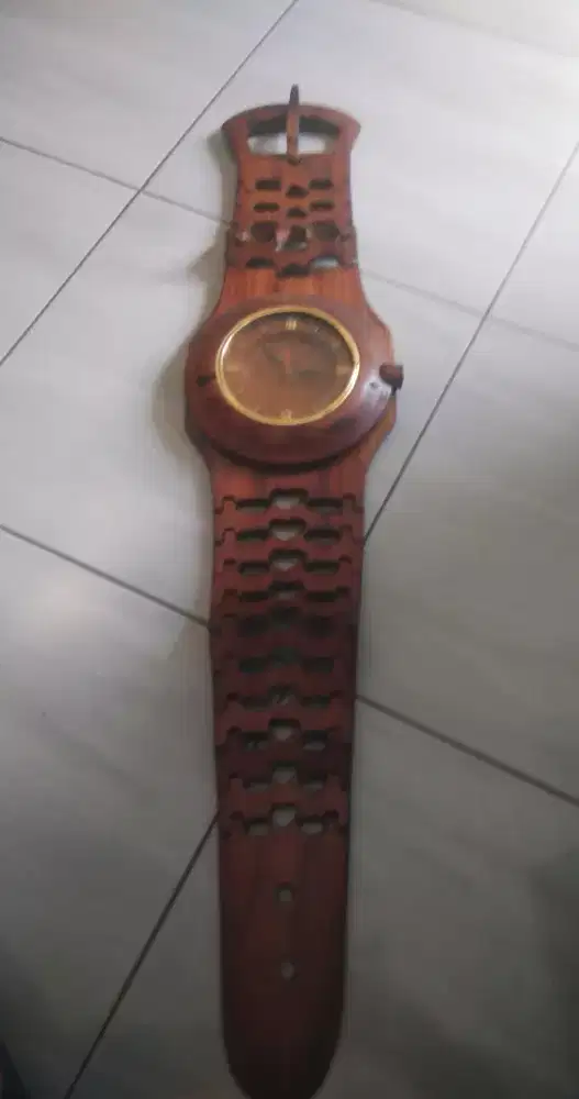 Jam Antik Kayu jati