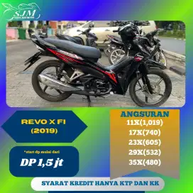 HONDA REVO X FI 2019 SIAP PAKAI