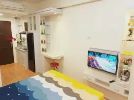 Baru renove murah apartemen sunter park view full furnish lt parkit