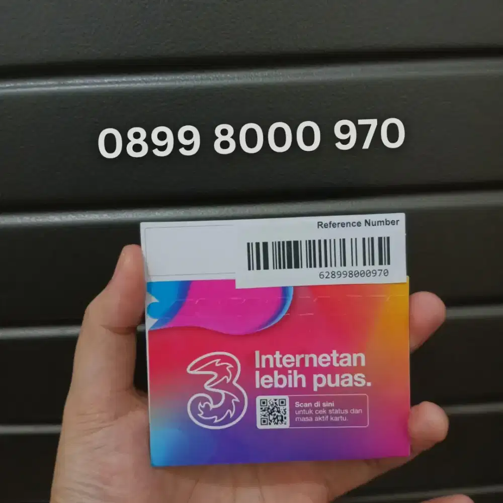 Kartu Perdana TRI 11 Digit Cantik
