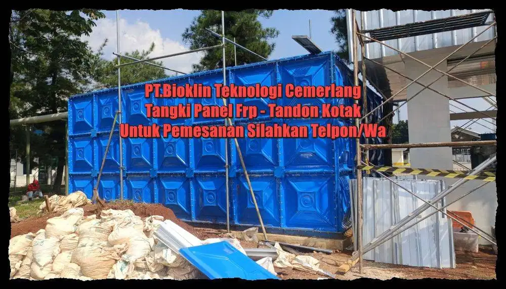 Tangki Panel Frp, Roof tank Frp , Tandon Frp , Tangki Air Fiberglass