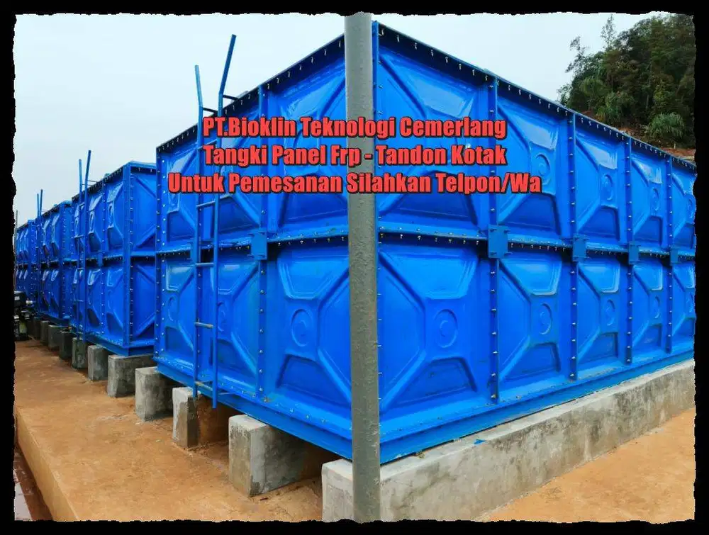 Tangki Air Fiberglass - Roof tank Frp  - Tandon Frp - Tangki Air Kotak