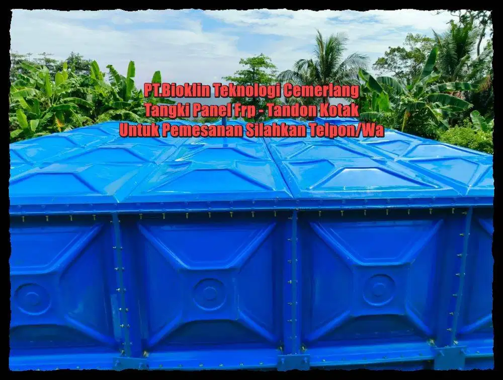 Tandon Frp - Toren Frp - Tangki Air Kotak - Ground tank