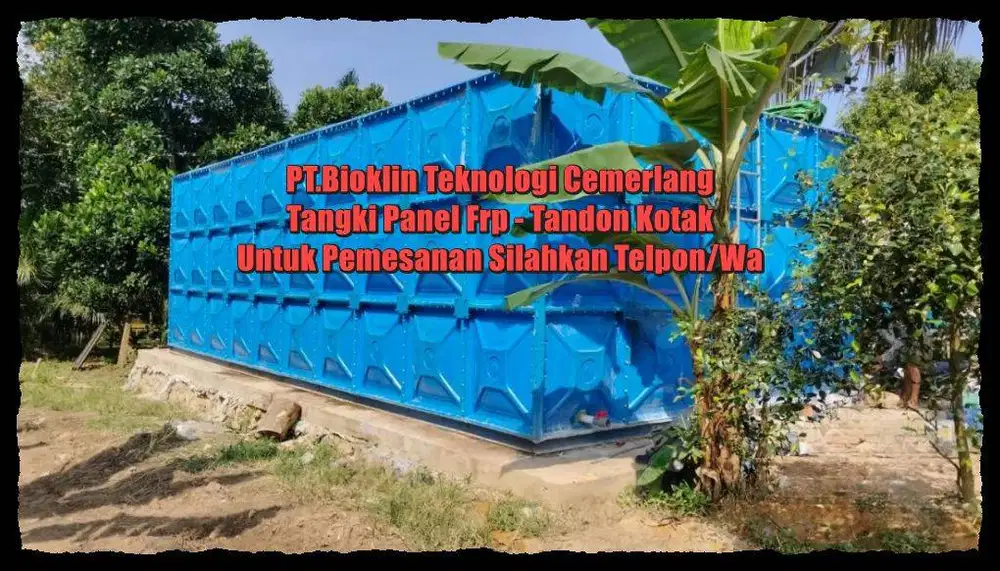Tangki Panel Frp, Roof tank Frp , Tandon Frp , Tangki Air Fiberglass