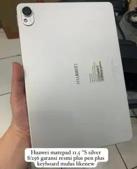 Huawei Matepad 11.5 S 8/256 Keyboard Pen LIKE NEW Garansi Resmi