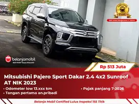 [ GARANSI 5TH ] Mitsubishi Pajero Sport Dakar 2.4 4x2 AT 2023/2024