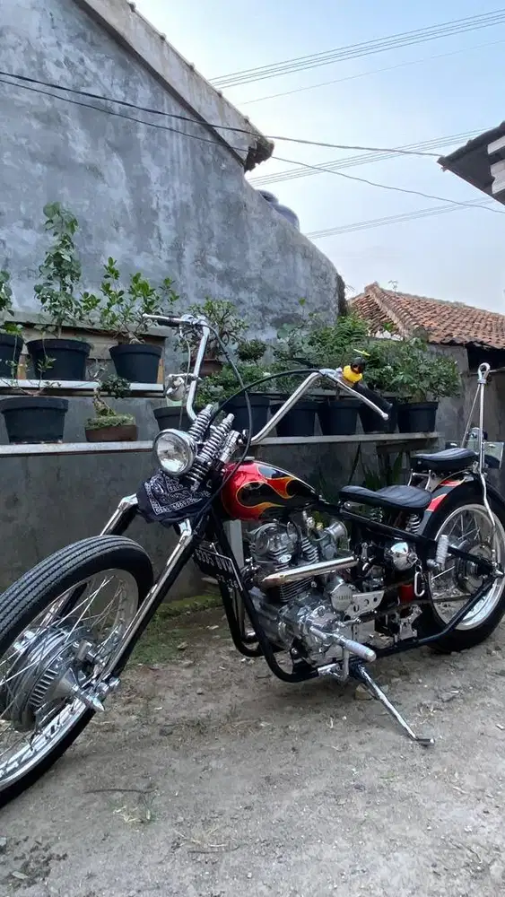 Motor Chopper basic yamaha scorpio
