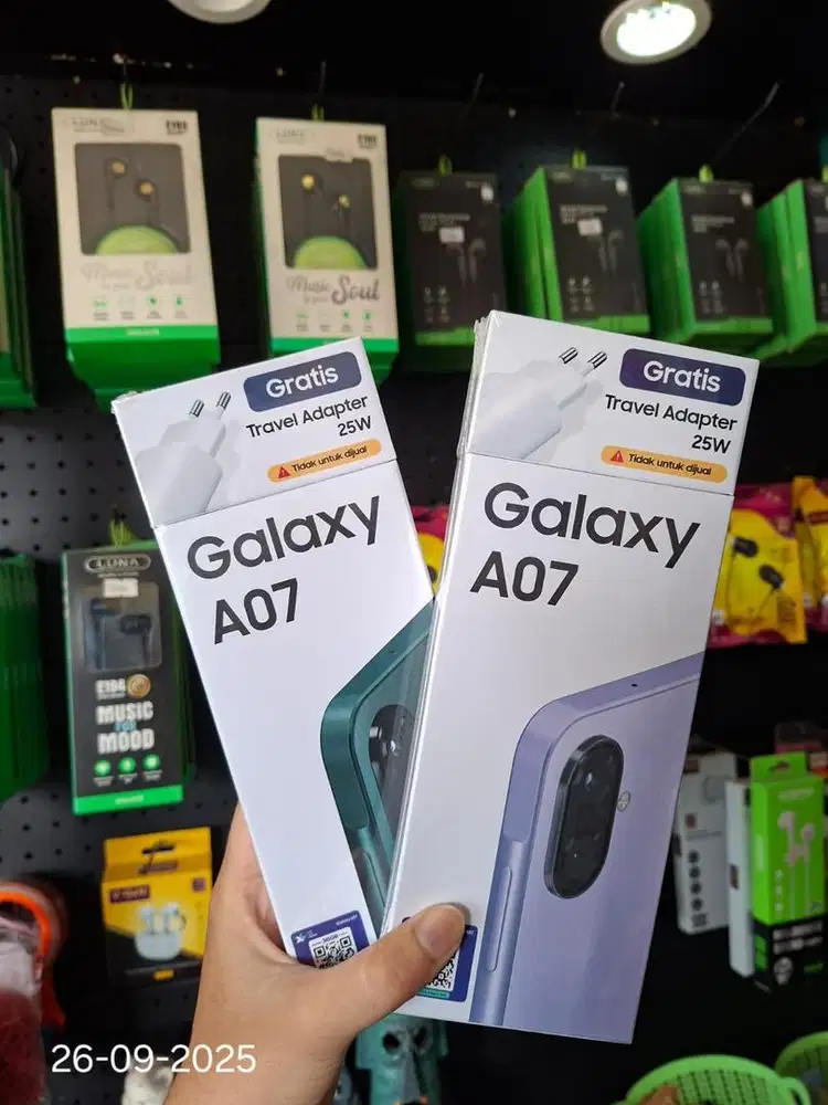Samsung A07 4/64 Baru garansi resmi promo