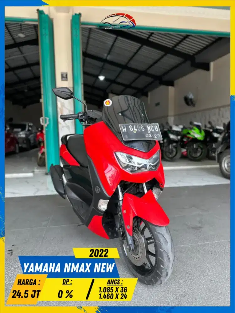 YAMAHA NMAX NEW 2022 PLAT W GERCEP LURR HIKMAH MOTOR KEPUH MALANG
