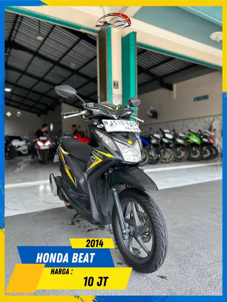 HONDA BEAT 2014 MURAH MERIAH MASZEHH HIKMAH MOTOR KEPUH