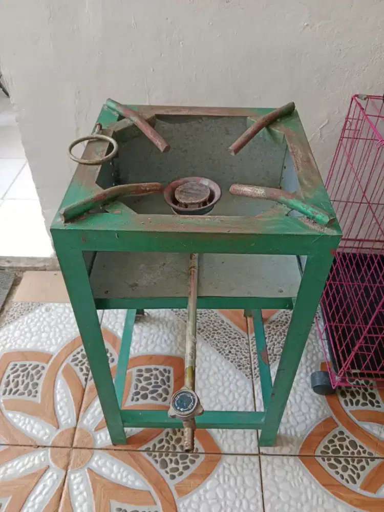 Kompor gas semawar untuk dagang