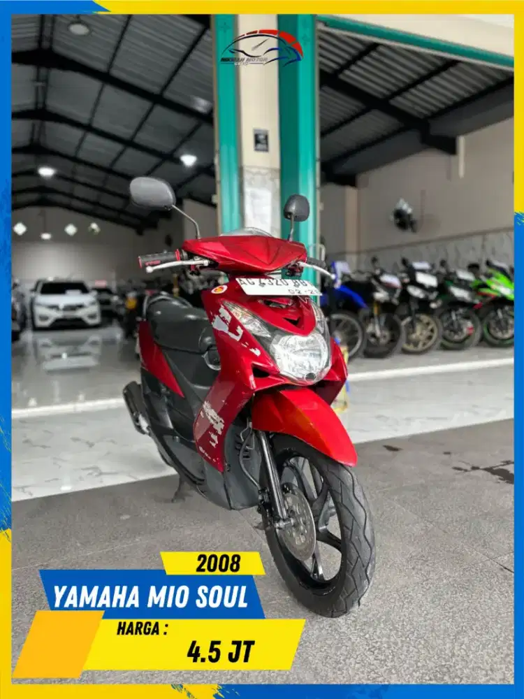 YAMAHA MIO SOUL 2008 PLAT AG MURMER POLL HIKMAH MOTOR KEPUH MALANG