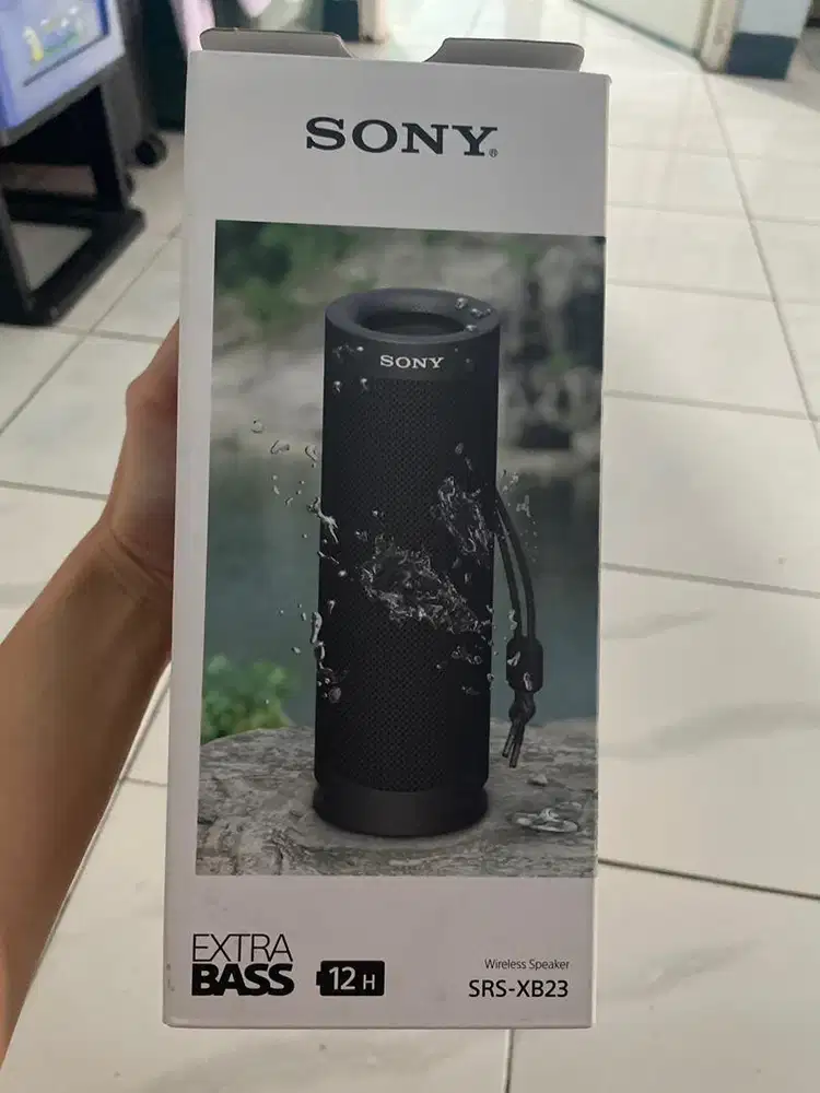Jual wireless speaker sony extra bass baru