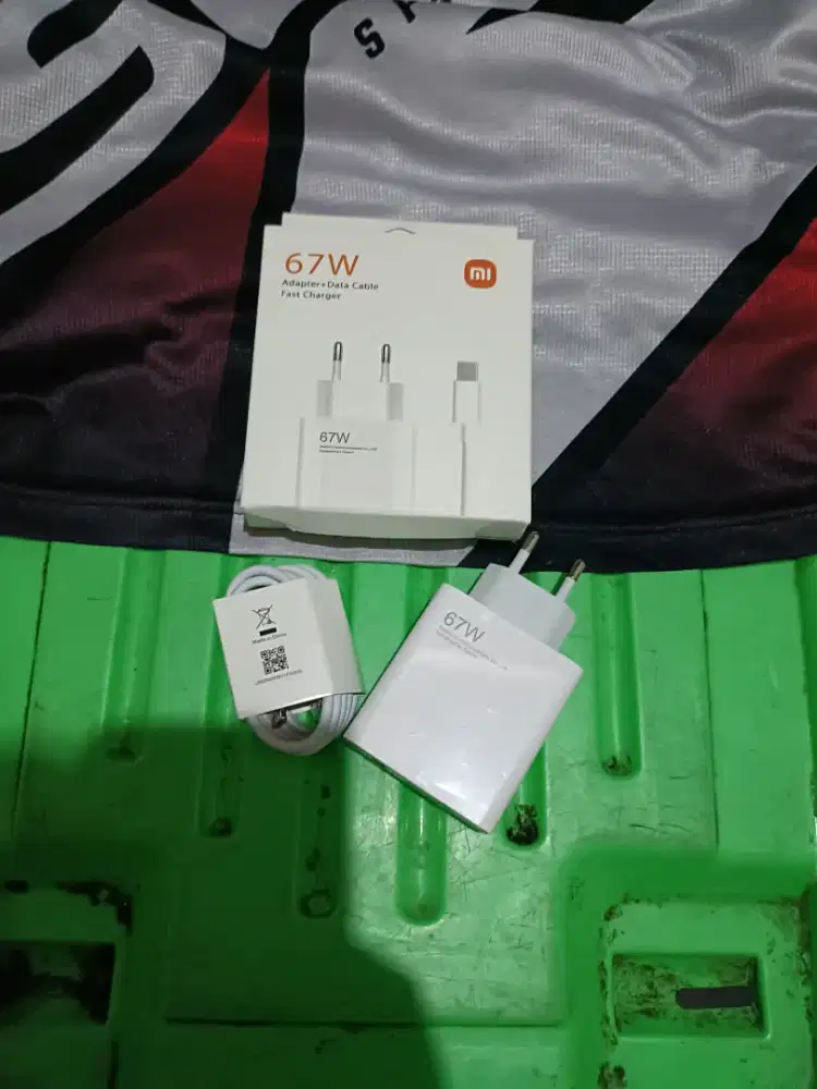 Charger redmi 67 WATT satu set support fast charging (baru)