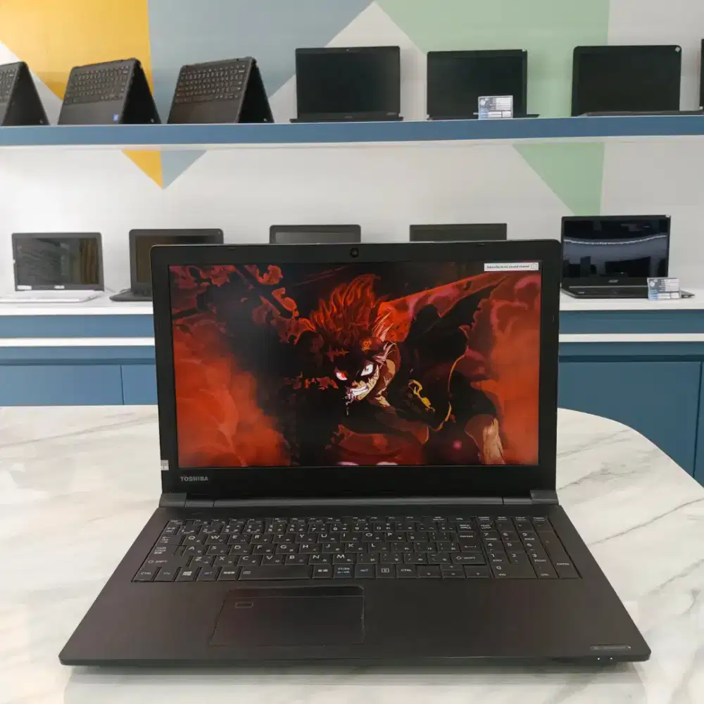 [T11]Laptop gaming Toshiba|i7Gen8|8GB|256GB|16|Siap cod Jabodetabek