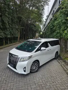 Toyota alphard g atpm 2017 / 2018 A/T Putih