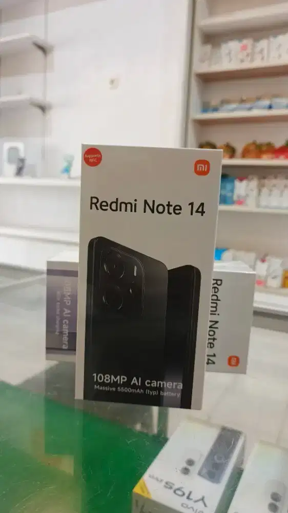 REDMI NOTE 14GB 8/256GB GARANSI RESMI HARGA GROSIR