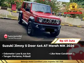 [ LOW KM 8RB ] Suzuki Jimny 5 Door 4x4 AT Merah 2024/2025