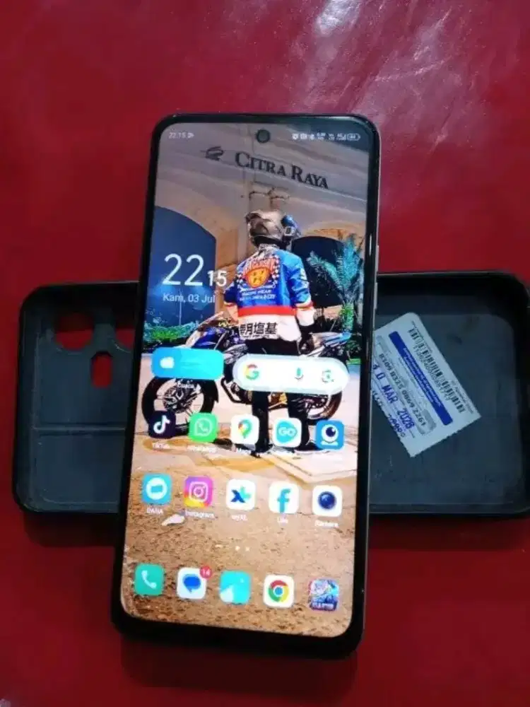 Jual hp bekas Tecno pova neo 3 ram 8+8/128 mulus pemakaian perempuan