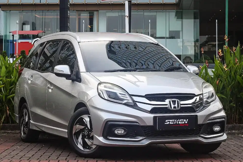Honda Mobilio 1.5 RS CVT AT Matic 2014 Abu Abu Muda Metalik