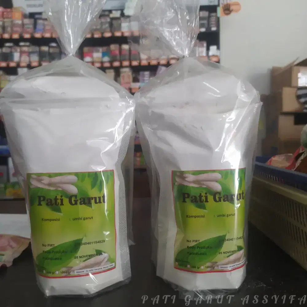 Tepung Pati Garut Obat Asam Lambung
