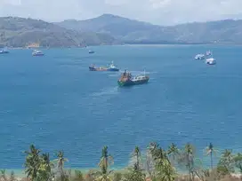 Tanah bukit view pantai di Sekotong - Lombok Barat