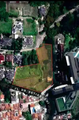 Tanah Murah Harga di Bawah NJOP di Mainroad Setiabudi Bandung