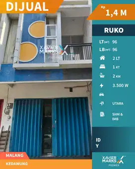 Harga BU Dijual Ruko Kedawung Malang Cocok Untuk Usaha