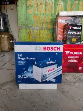 Aki Kering Bosch N50ZR / 55D26R - Untuk Kijang, Panther, L300