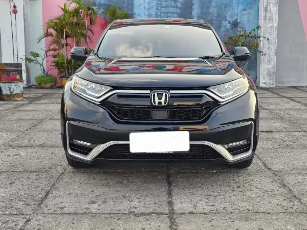 Crv turbo prestige sensing 2022 hitam km 43 ribuan