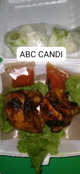 Ayam bakar 1 ekor netto 800 gr_ 900 gr
