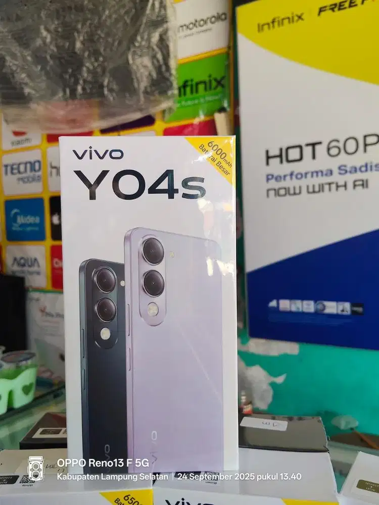 Vivo y04s ram 4/64 garansi resmi ,harga promo termurah