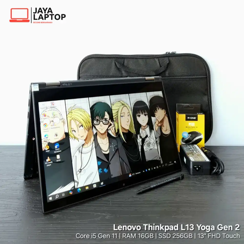 Lenovo Thinkpad L13 Yoga Core i5 G11 16/256GB 2in1 Laptop Second Bekas