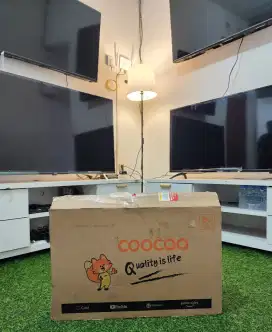 COOCAA SMART TV 24 INCH , LENGKAP FULLSET , Seperti Baru , LIKE NEW