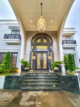 RUMAH MEWAH BARU, FULLY FURNISHED L, DESIGN MODERN CLASSIC