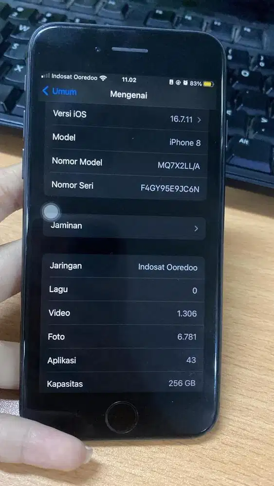 Iphone 8 256 gb
