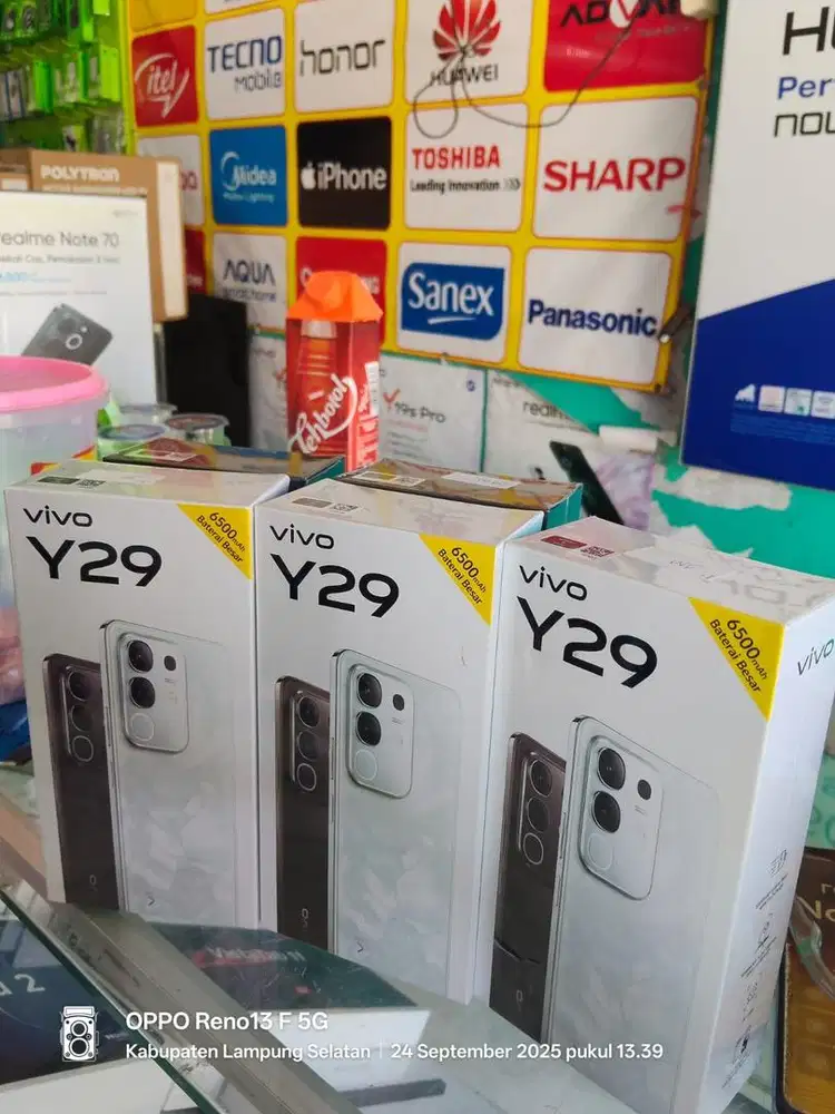 Vivo y29 ram  8+8/128gb harga promo,barang segel baru