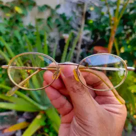 Kacamata Eyeglass Vintage New Yorker All Pure Titanium Japan Langka