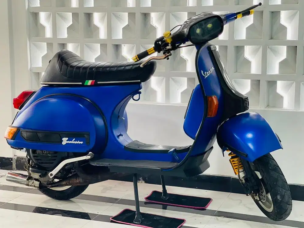 Piaggio vespa px150 restorasi piaggio exlusive2 1997 modif